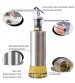 Kitchen Oil and Vinegar Bottle Olive Oil Dispenser Stainless Steel Protecting 350ml